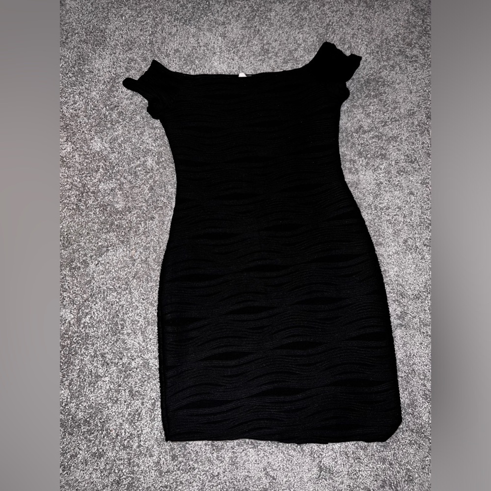 Black Knee length Dress